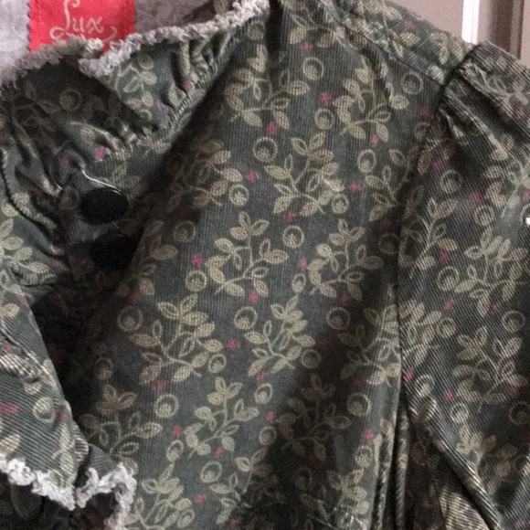 Corduroy fitted jacket - Picture 2 of 4